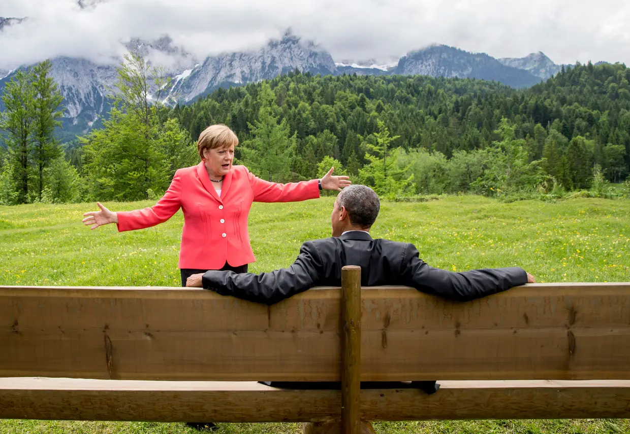 Angela Merkel e Barack Obama, 2015