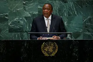 Uhuru Kenyatta, Presidente do Quénia