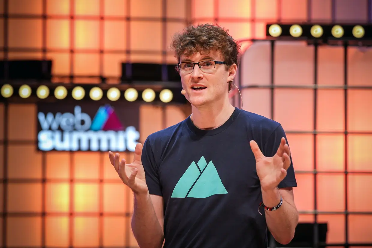 O fundador e CEO da Web Summit Paddy Cosgrave.