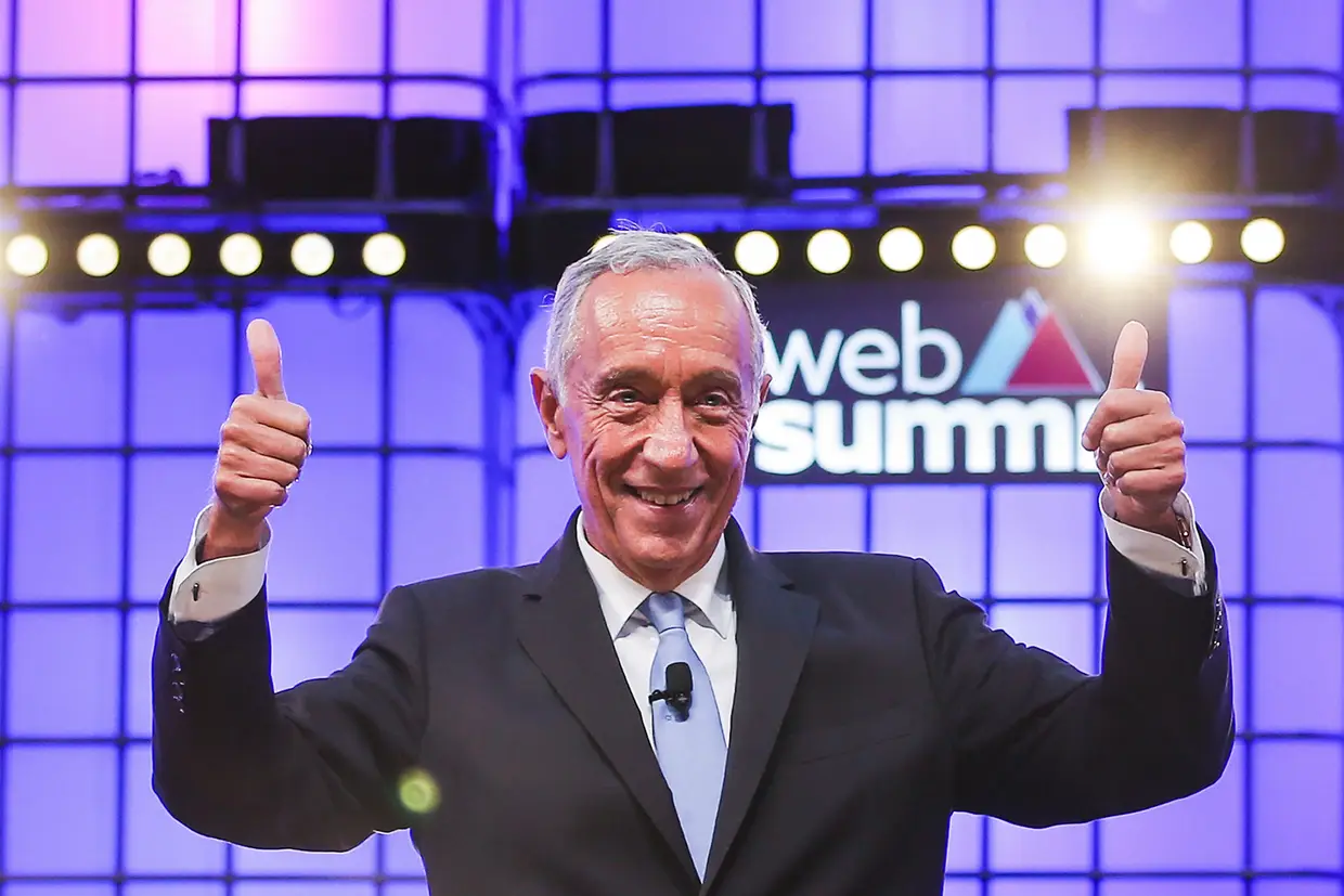 O Presidente da República encerrou esta quinta-feira a Web Summit 2018 com um discurso a pedir às pessoas para criarem "um mundo melhor".