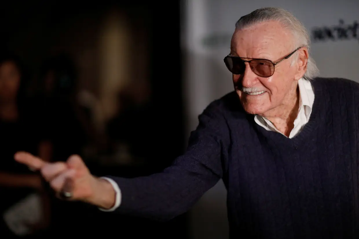 Stan Lee, um dos criadores da Marvel Comics, morreu aos 95 anos. (28 de dezembro de 1922 - 12 de novembro de 2018)