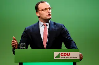 Jens Spahn, atual ministro da Saúde.