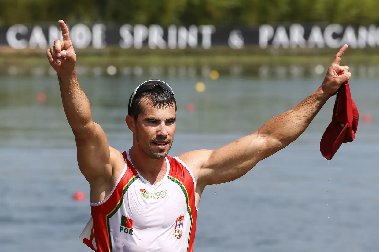 "É um momento fantástico na minha carreira desportiva, ser campeão pelo terceiro ano consecutivo em K1 1000" - canoísta Fernando Pimenta (09-06-2018)