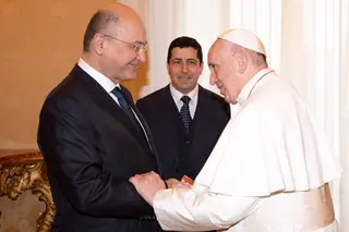 Presidente do Iraque convida Papa Francisco a visitar o país