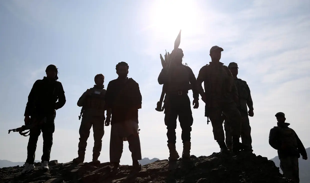 Autoridades afegãs realizam uma operação contra militantes do Daesh no distrito de Mohmand Dara, na província de Nangarhar.