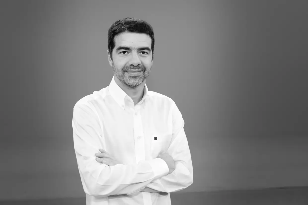 O jornalista Miguel Franco de Andrade