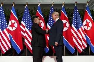 O reencontro entre Trump e Kim Jong-un oito meses depois