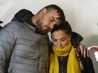 Os pais de Julen, José Rosello e Victoria Garcia