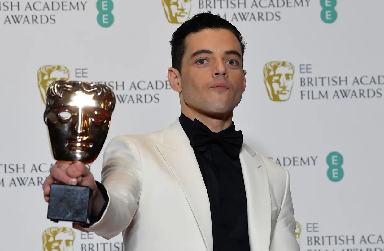 Rami Malek venceu o Bafta de melhor ator em "Bohemian Rhapsody"