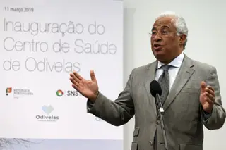 O primeiro-ministro, António Costa, esteve presente na inauguração do novo centro de saúde em Odivelas