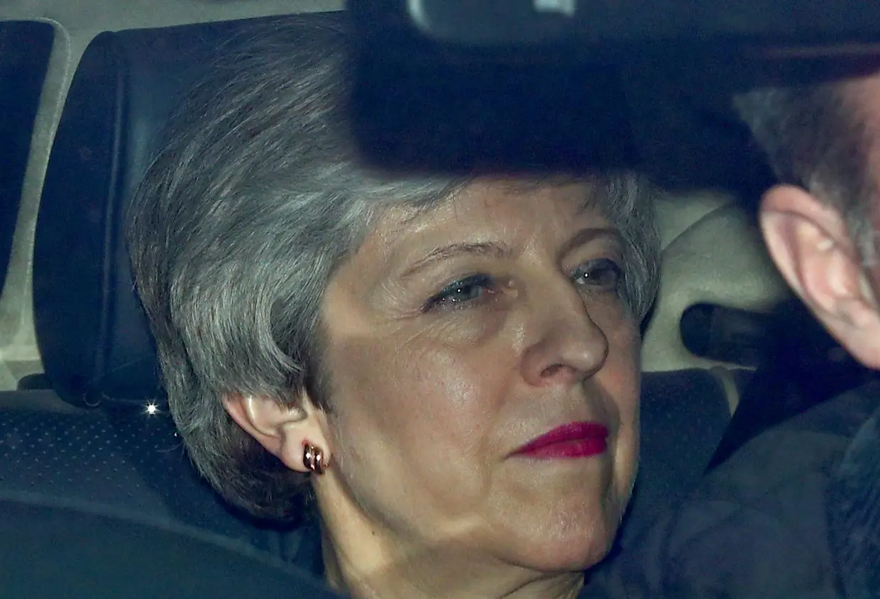 A primeira-ministra britânica, Theresa May.