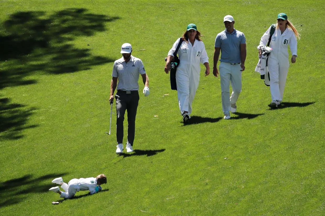 O Torneio Masters de 2019, no Augusta National Golf Club, em Augusta, na Geórgia, Estados Unidos da América.
