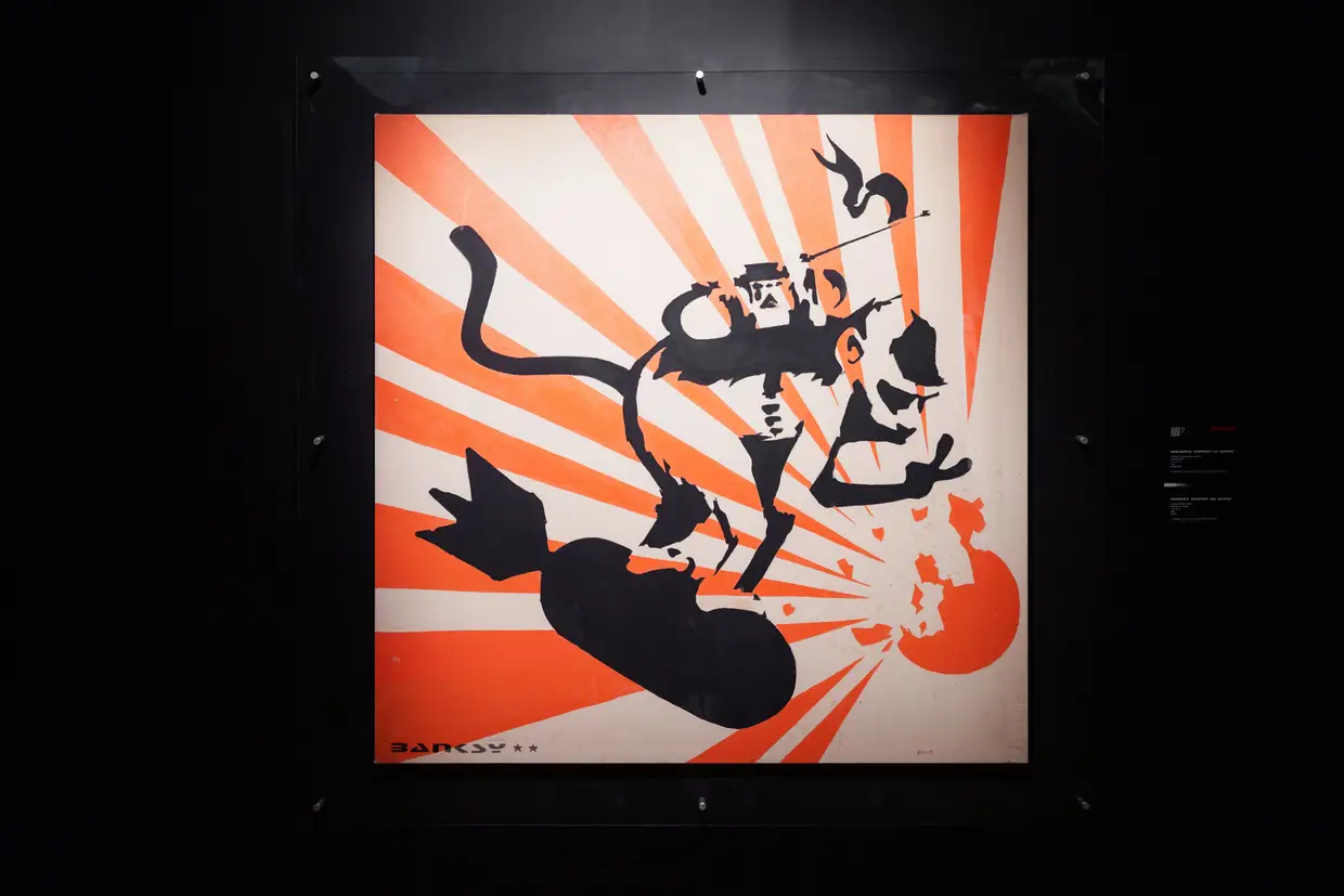 MONKEY SURFER ON BOMB