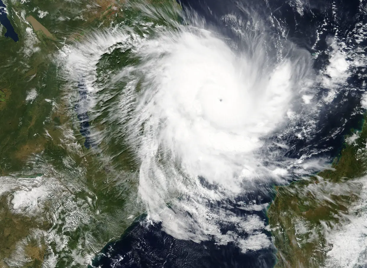 Ciclone Kenneth aproxima-se de Moçambique.