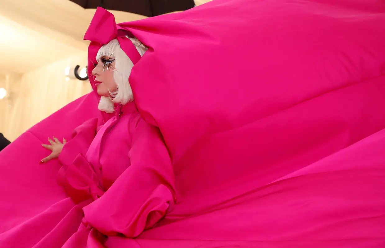 Lady Gaga na MET Gala, Nova Iorque, Estados Unidos da América.