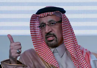 O ministro da Energia da Arábia Saudita, Khalid al-Falih