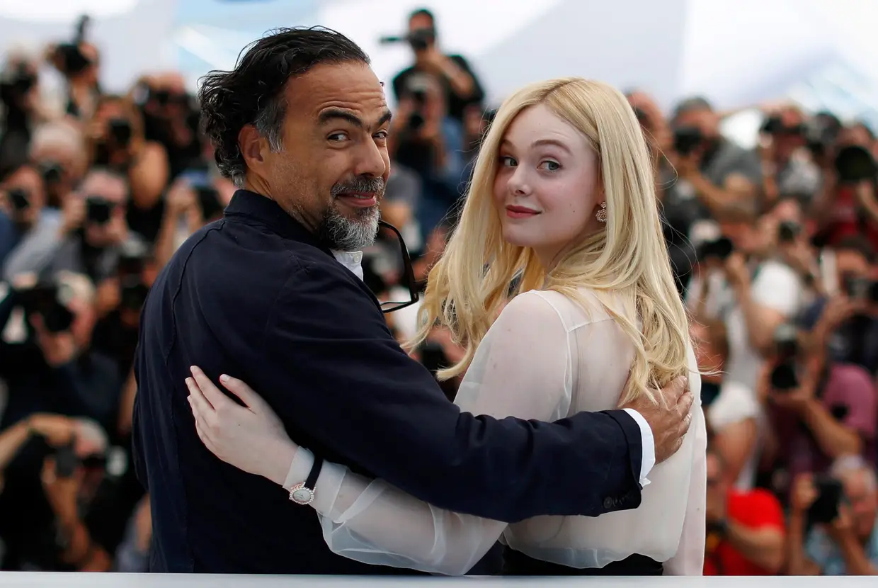 Alejandro Gonzalez Inarritu e Elle Fanning.