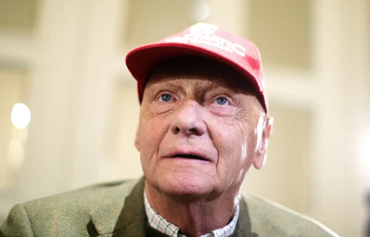 Niki Lauda um mito que na definição de Alain Prost era “o mais conhecido, o mais popular e o melhor dos pilotos”.