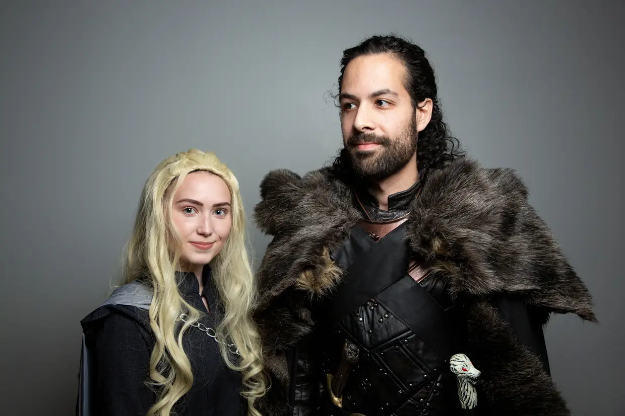 Muitos vestiram a pele de Jon Snow e Cersei Lannister, protagonistas da série