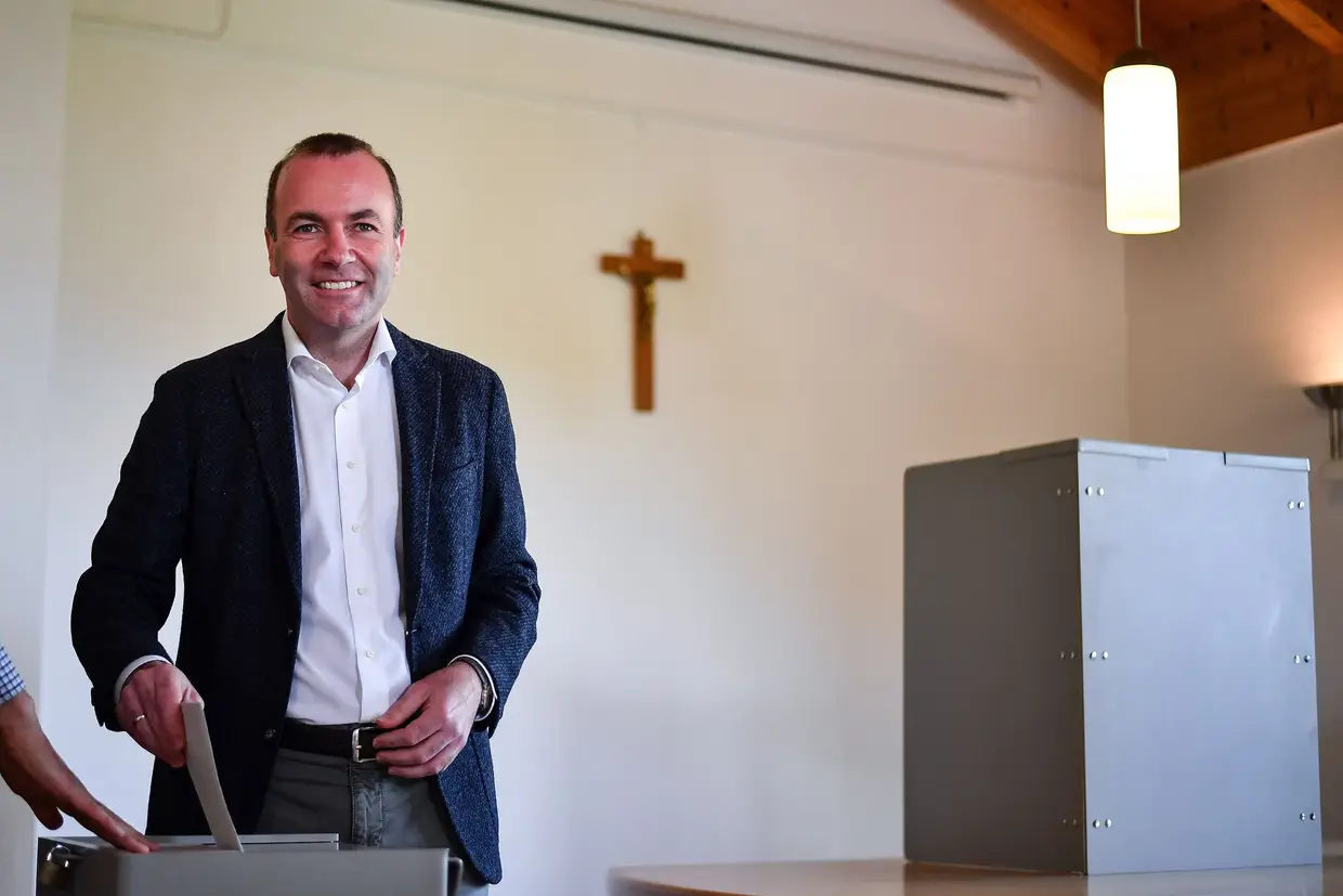 O alemão Manfred Weber, candidato à presidência da Comissão Europeia.