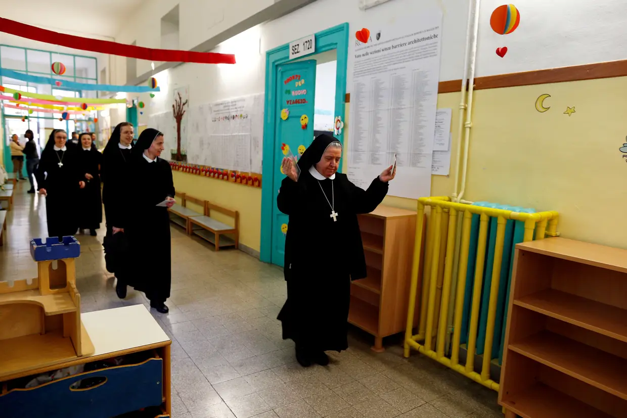 Assembleia de voto em Roma