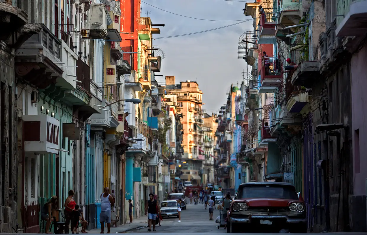 O dia a dia em Havana, Cuba.
