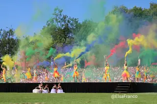 Estádio Birkenwiese, Dornbirn, Áustria - Abertura Gymnaestrada 2019