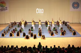 “The colors of Queen”, Bloco SCP na Gymnaestrada 2019