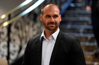 Eduardo Bolsonaro sobre as deputadas brasileiras: "São só as pessoas portadoras de vagina"