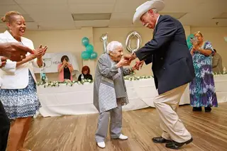 "O segredo para fazer 107 anos? Não casar"