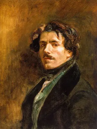 Pintor francês Eugène Delacroix