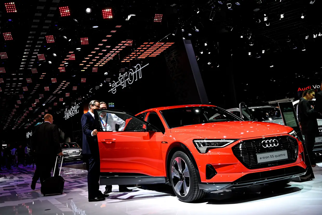 Feira Internacional Automóvel de Frankfurt, na Alemanha.