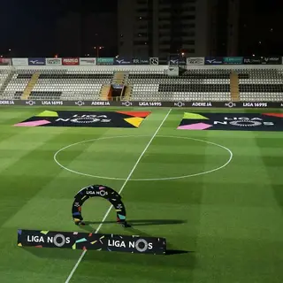 O relvado do Portimão Estádio em janeiro (Facebook Portimonense Futebol SAD)