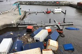 Crise de abastecimento na ilha das Flores após passagem do furacão Lorenzo