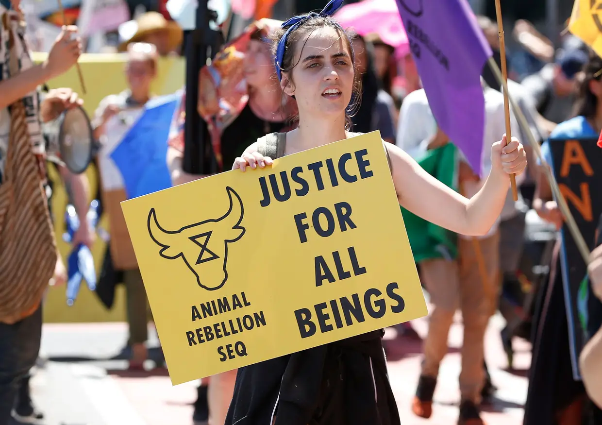 O movimento Extinction Rebellion planeou uma 'rebelião de primavera' de 07 a 13 de outubro de 2019, incluindo marchas destinadas a bloquear o tráfego.