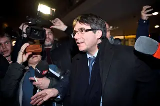 Charles Puigdemont, ex-presidente do executivo regional catalão.