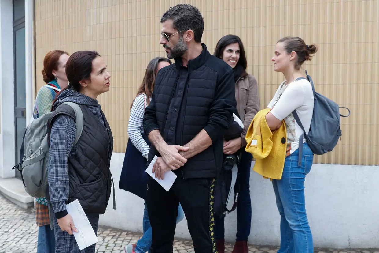 Representantes de entidades artísticas entregam carta ao primeiro-ministro a pedir aumento das verbas, Lisboa.