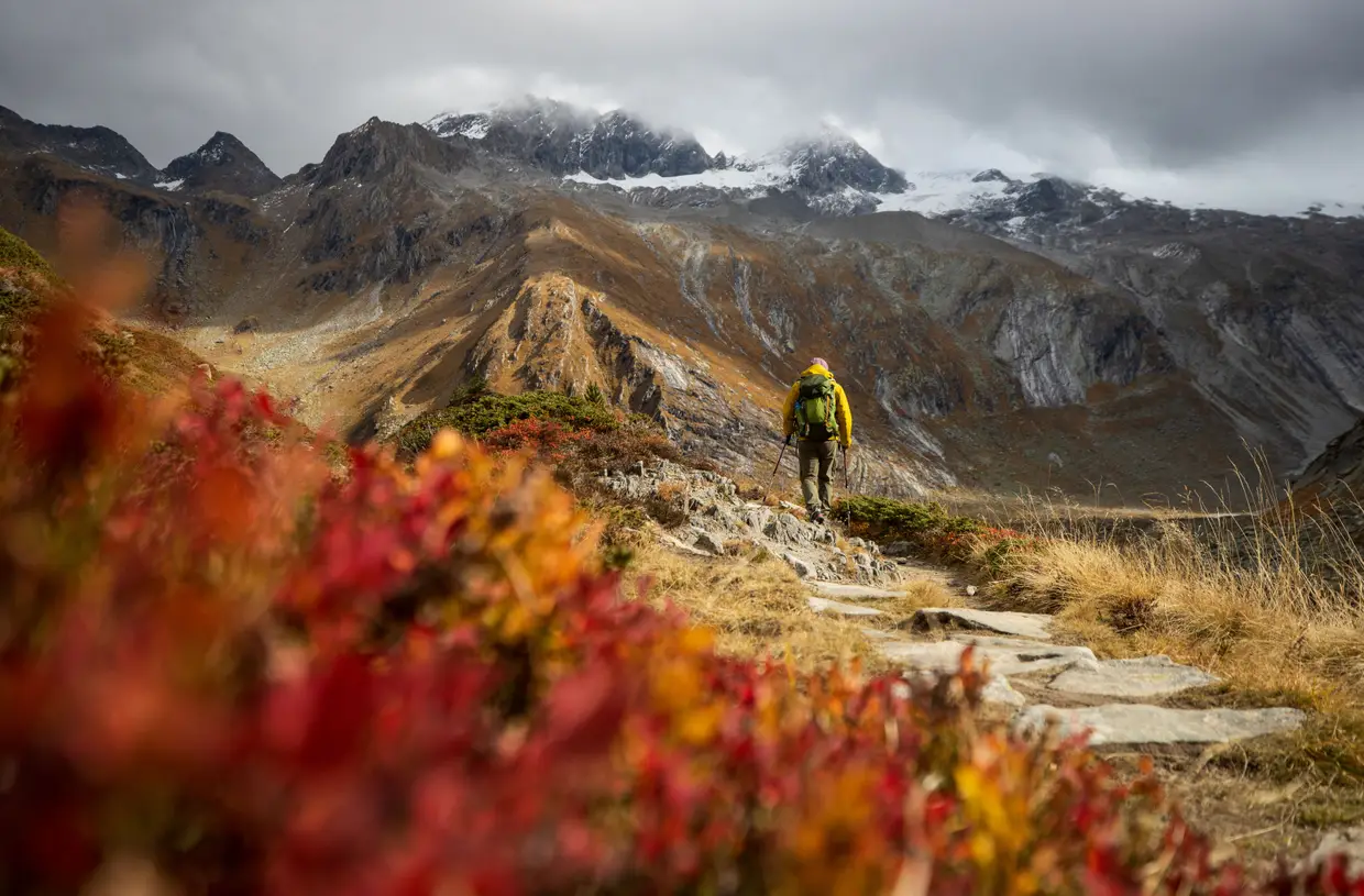 Alpes de Zillertal, Ginzling, Áustria.