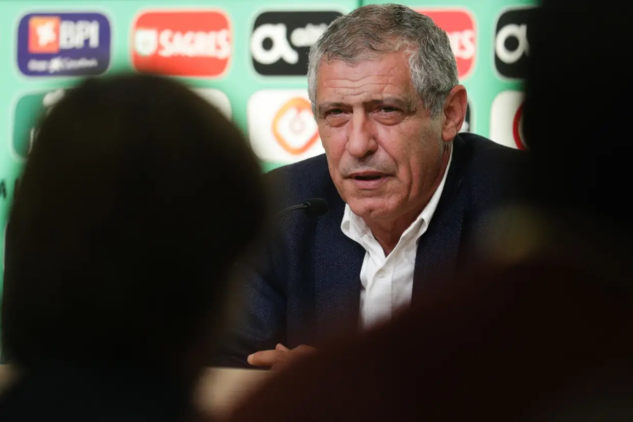 O selecionador nacional, Fernando Santos, anuncia a lista de convocados para os jogos de qualificação do Euro 2020 contra a Lituânia e o Luxemburgo