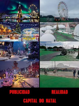 Imagem retirada do grupo "Capital do Natal Estafa"