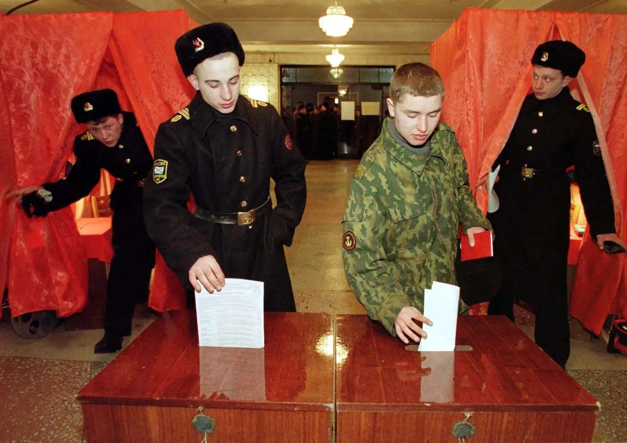 26 março 2000. Putin vence as primeiras presidenciais.
