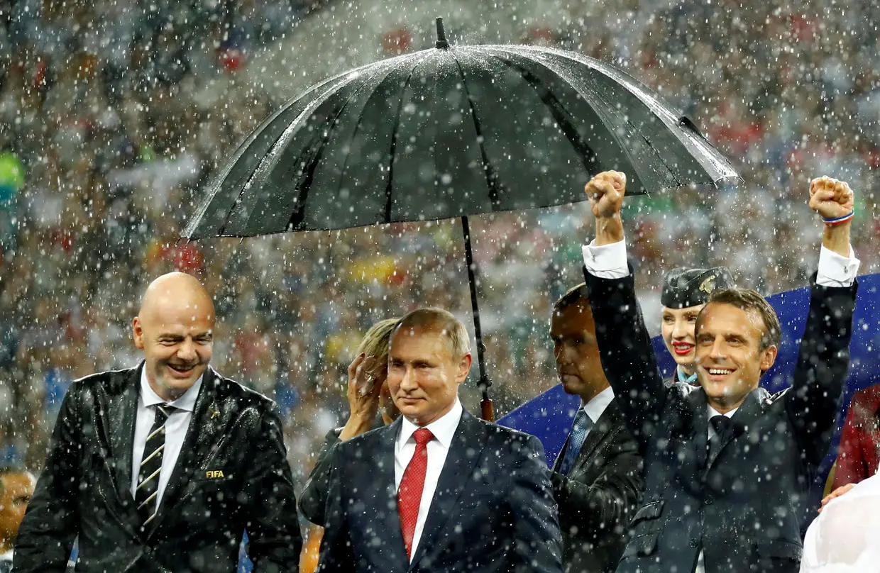 Junho / julho de 2018 - a Rússia recebe o Campeonato do Mundo da FIFA de futebol masculino.