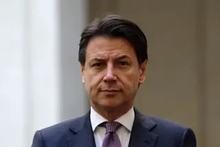 O primeiro-ministro italiano Giuseppe Conte