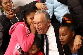 Entre o futsal e o funaná, foi assim a tarde de Carnaval de Marcelo