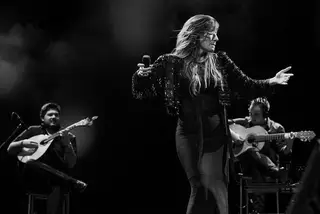 Ana Moura também participou no Festival #EuFicoemCasa