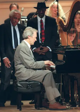 Clint Eastwood no Carnegie Hall, Nova Iorque, 1996