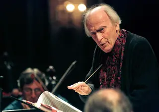 Yehudi Menuhin com a Orquestra Filarmónica de Sarajevo, 1996