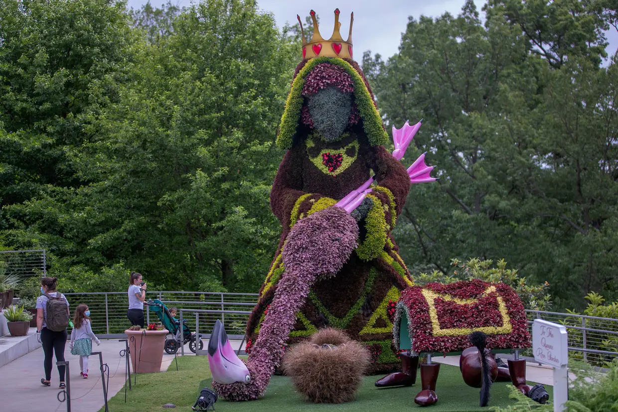 Reabertura do Jardim Botânico de Atlanta, Estados Unidos