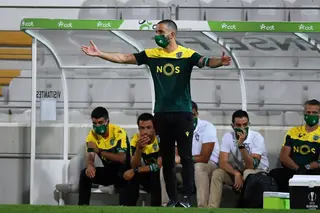 Rúben Amorim pretende que Sporting melhore o nível exibicional frente ao Santa Clara