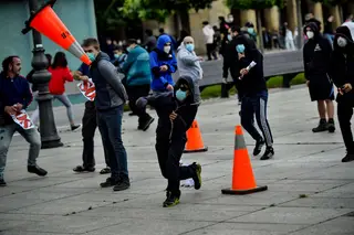 Confrontos no País Basco em vésperas de eleições